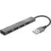 Hub USB Trust USB-A - USB-A х4, Gray (23786_TRUST)