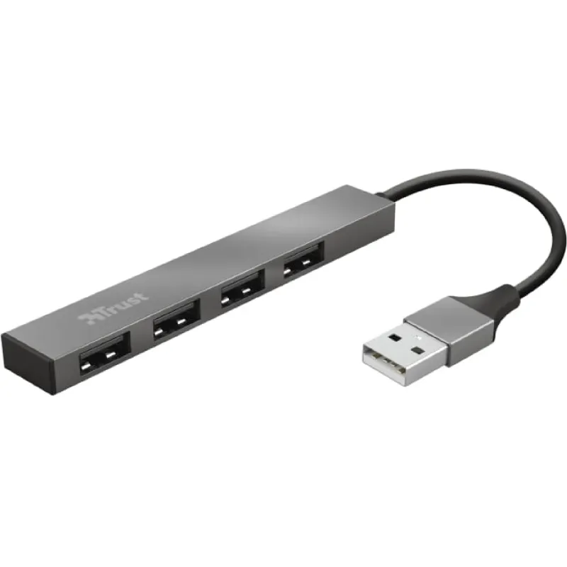 USB-хаб Trust USB-A - USB-A х4 (23786_TRUST), Gray