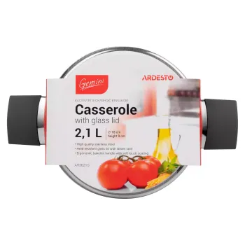 Saucepan with lid Ardesto Gemini Trento (AR3621G)