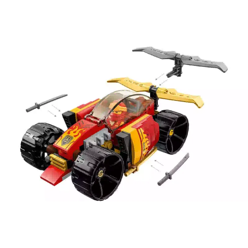 Κατασκευαστής LEGO NINJAGO Kai's Ninja Race Car EVO (71780)