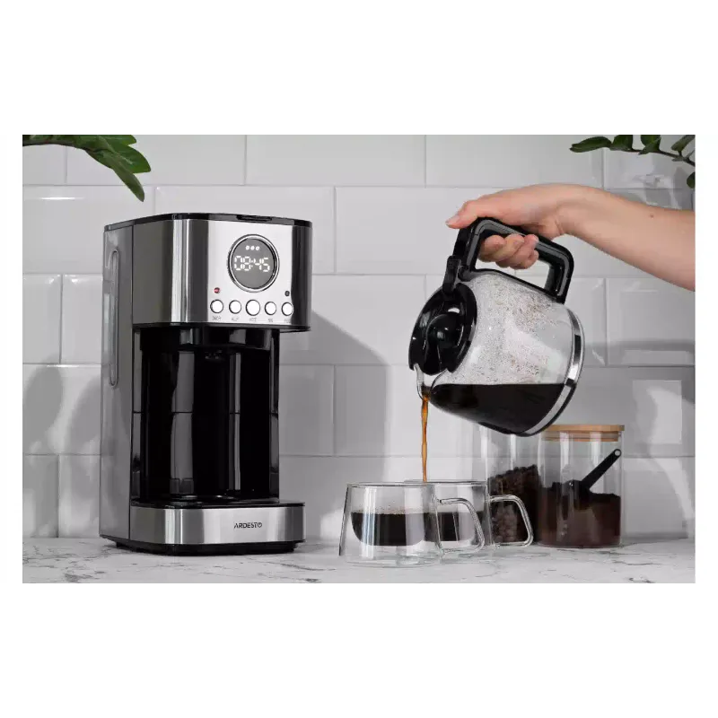 ماكينة صنع القهوة بالتنقيط Ardesto Steel Collection, Silver (FCM-D3200)