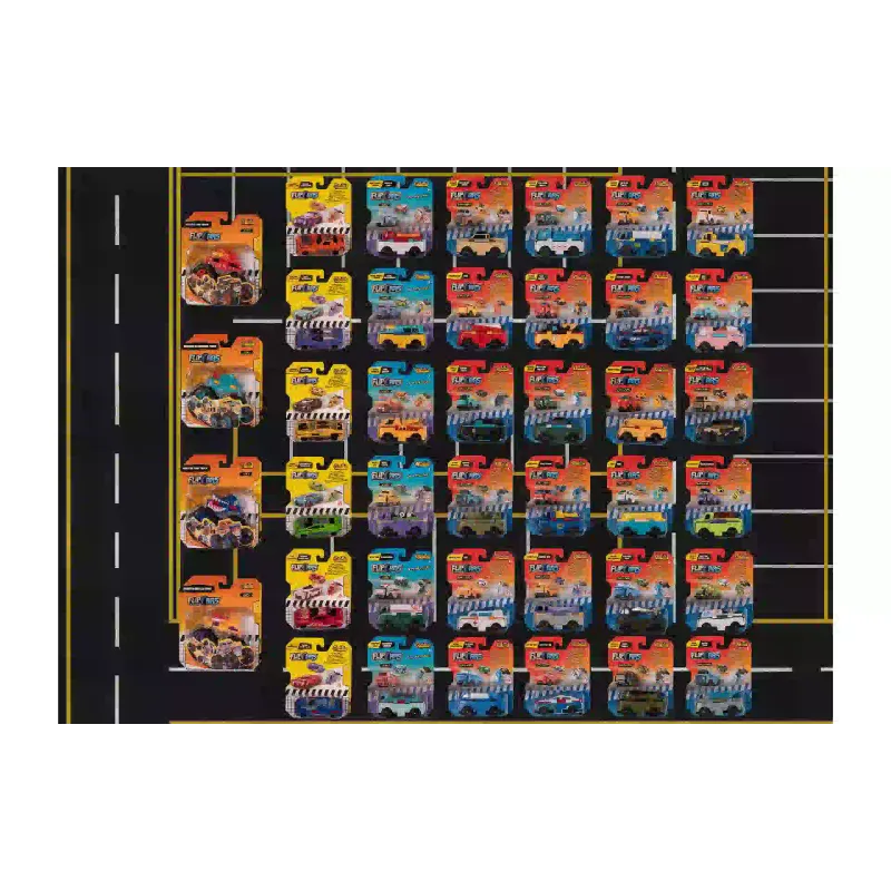 سيارة متحولة Flip Cars , Black (EU463875B-04)