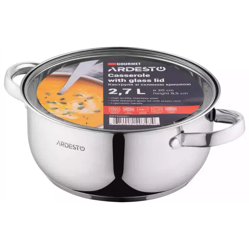 Тенджера с капак Ardesto Gemini Gourmet (AR1926BC)