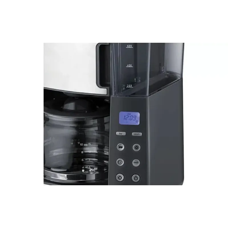 Cafeteira de gotejamento Russell Hobbs Grind and Brew, Black/Metall (25610-56)