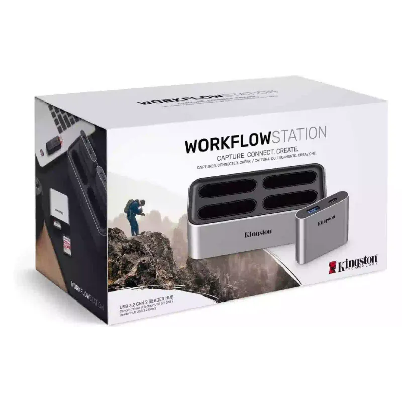 USB-Hub Kingston, Silver (WFS-U)