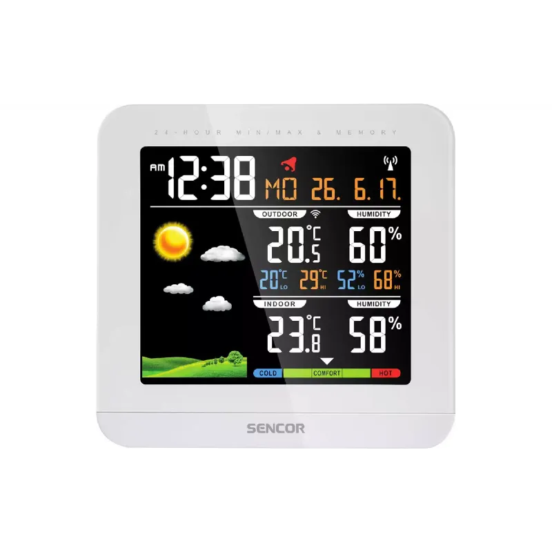 Estação meteorológica Sencor, White (SWS5600)