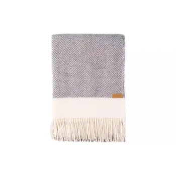 Плед Ardesto Leonardo Bianco, Gray (ART0502LB)