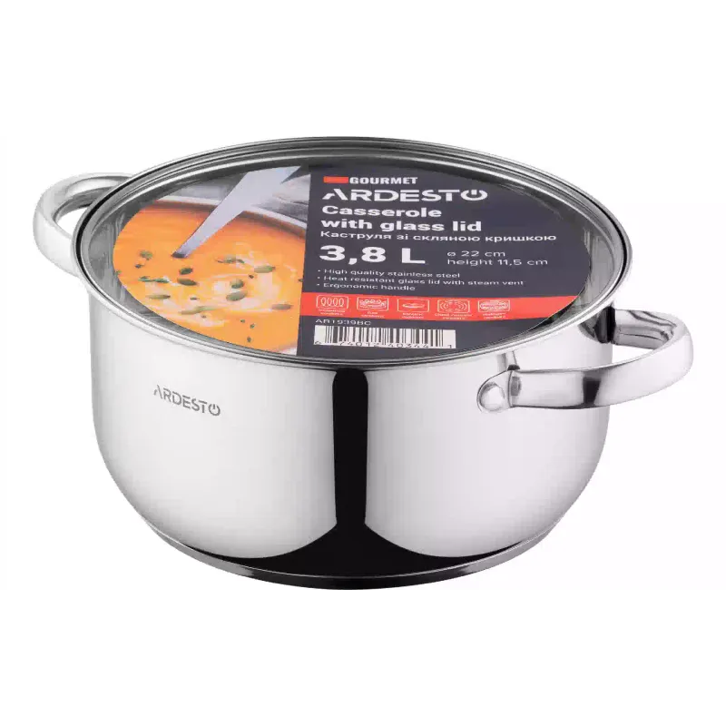 Panela com tampa Ardesto Gemini Gourmet (AR1939BC)
