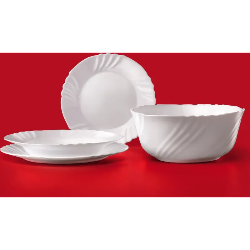 طبق حلوى Bormioli Rocco Ebro, White (402812FN9321990)