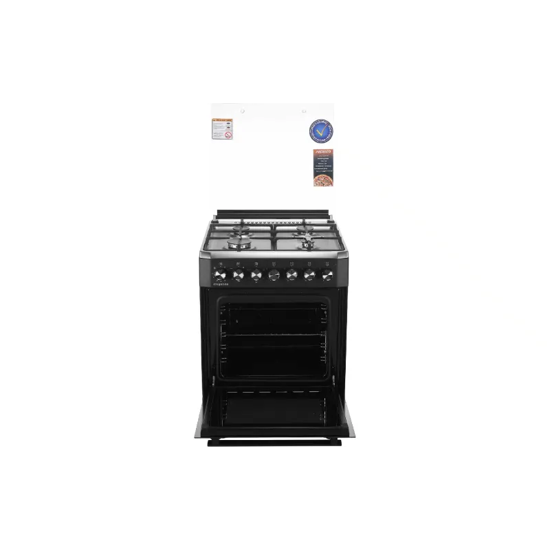 Combined stove Ardesto (FSCF-C606BI), 66 l, Black