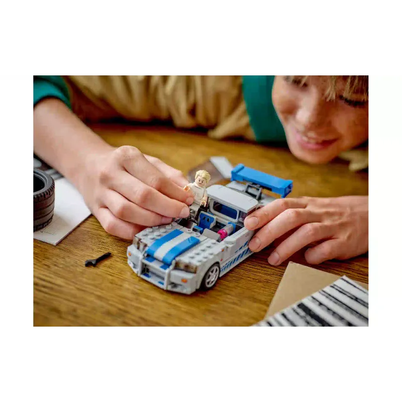 Constructor LEGO Speed Champions 2 Fast 2 Furious Nissan Skyline GT-R (R34) (76917)