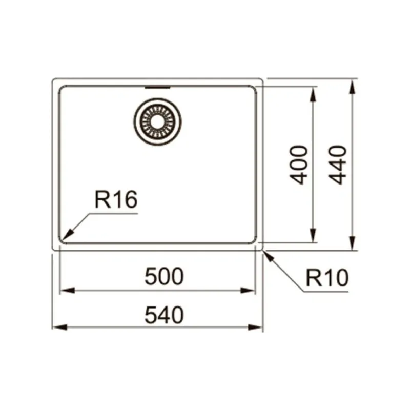 Kuhinjsko korito Franke MRX 210-50 (127.0598.747)