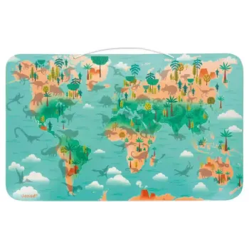 Mapa magnético do mundo Janod (J05836)