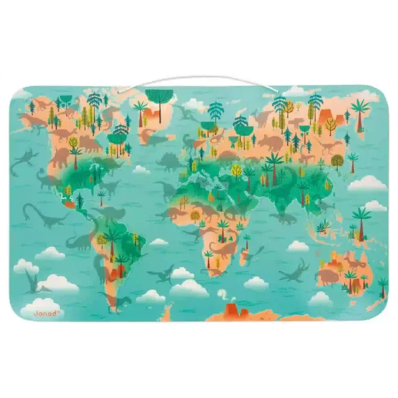 Магнітна карта світу Janod (J05836)