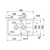 Кухонна мийка Franke 651-78, Gray (114.0565.111)