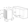 غسالة الأطباق المدمجة Gorenje, White (GV520E10)
