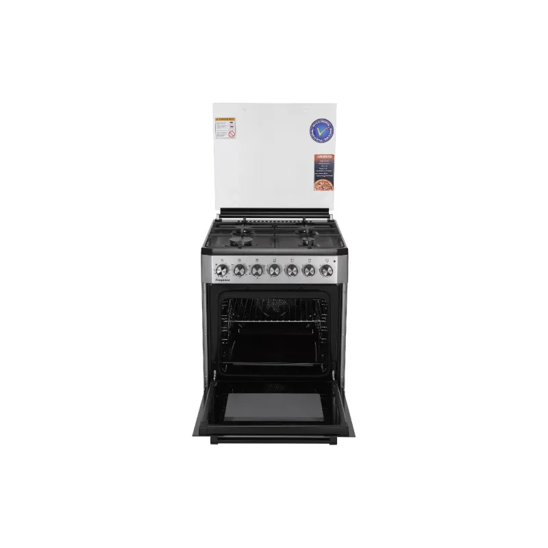Combined stove Ardesto (FSCF-C606GB), 66 l, Gray