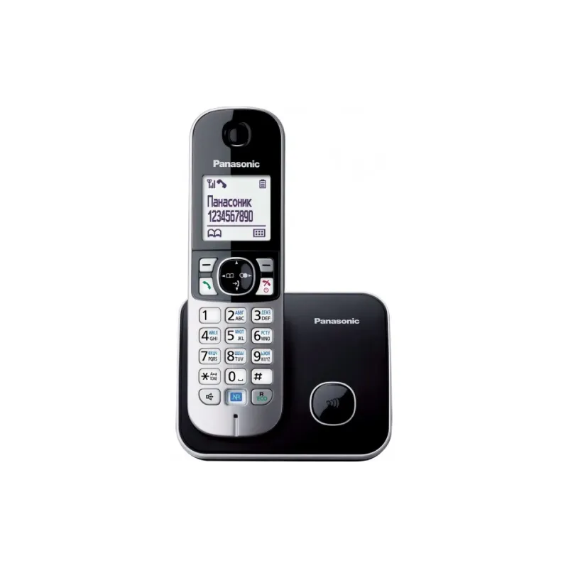 هاتف لاسلكي DECT Panasonic, Black (KX-TG6811UAB)