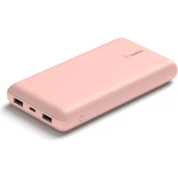 Banco de energía Belkin 20000 mAh, Rose Gold (BPB012BTRG)