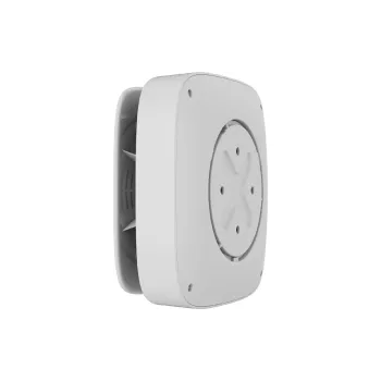 Smoke and temperature sensor Ajax, White (000029699)