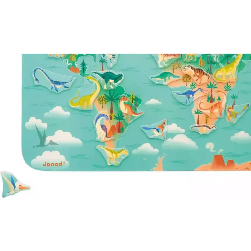Магнітна карта світу Janod (J05836)