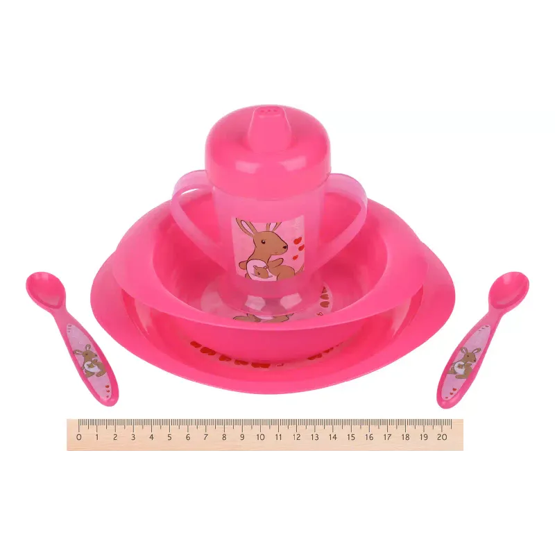 Conjunto de alimentação Nuvita (NV1495Pink)