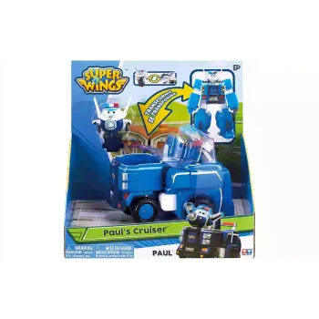 Conjunto de jogos Super Wings Transforming Vehicles Paul (EU720315)