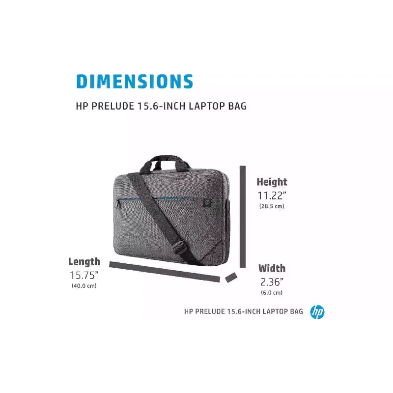 Сумка для ноутбука HP Prelude, Grey (2Z8P4AA)