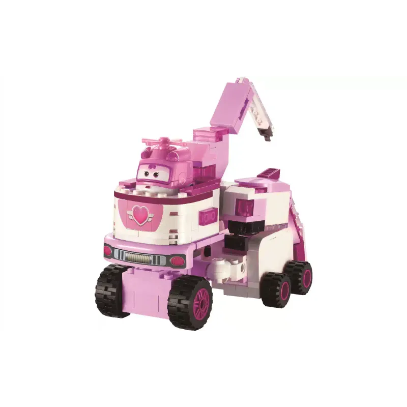 Construtor Super Wings Small Blocks Buildable Transforming Vehicle Dizzy (EU385006)
