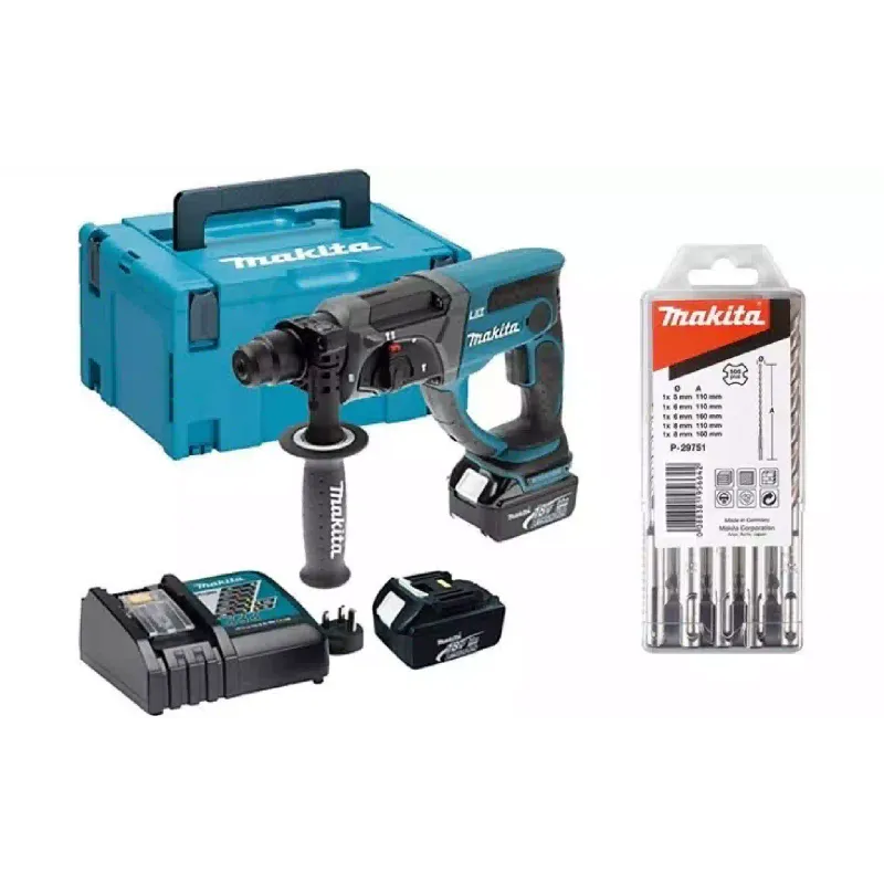 Безжична перфораторна бормашина Makita (DHR202RX4)