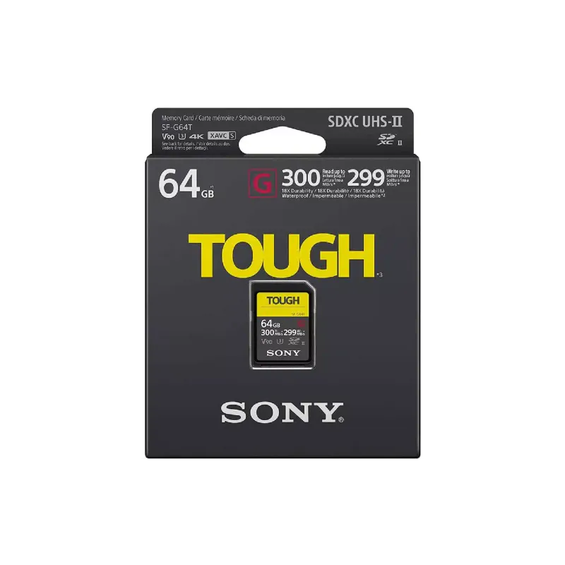 Tarjeta de memoria Sony (SF64TG)