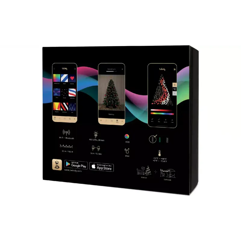 Гарланд Twinkly, Black (TWS400STP-BEU)