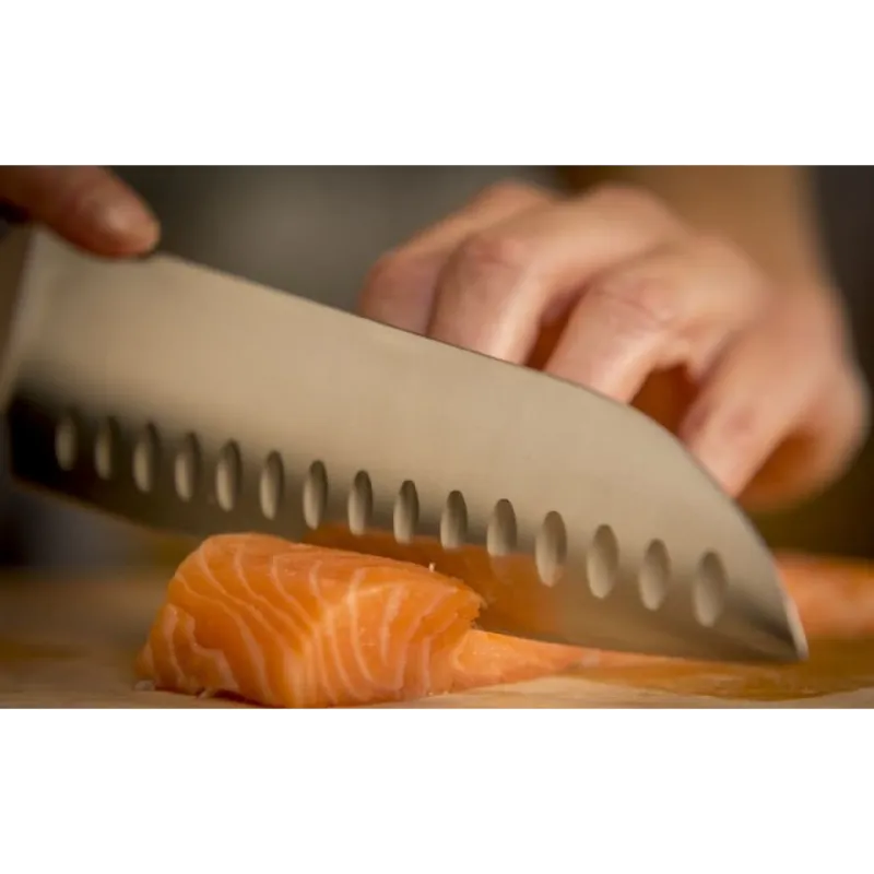 Cuchillo santoku Tefal Ice Force, Black (K2320614)