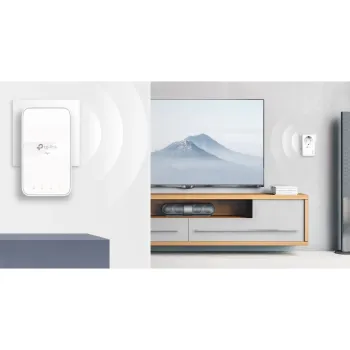 Adaptador de línea eléctrica TP-Link (TL-WPA7617 kit)