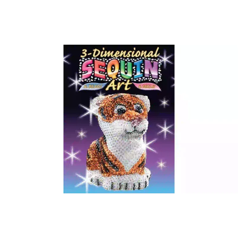 Kreatív készlet Sequin Art 3D Tiger (SA1122)