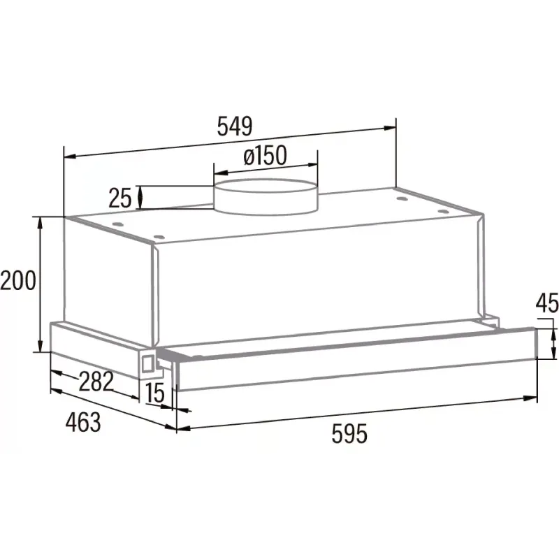 Витяжка Cata (02034606)