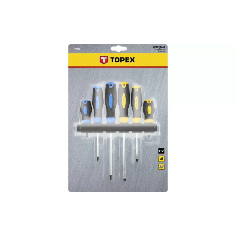 Набір викруток Topex (39D886)