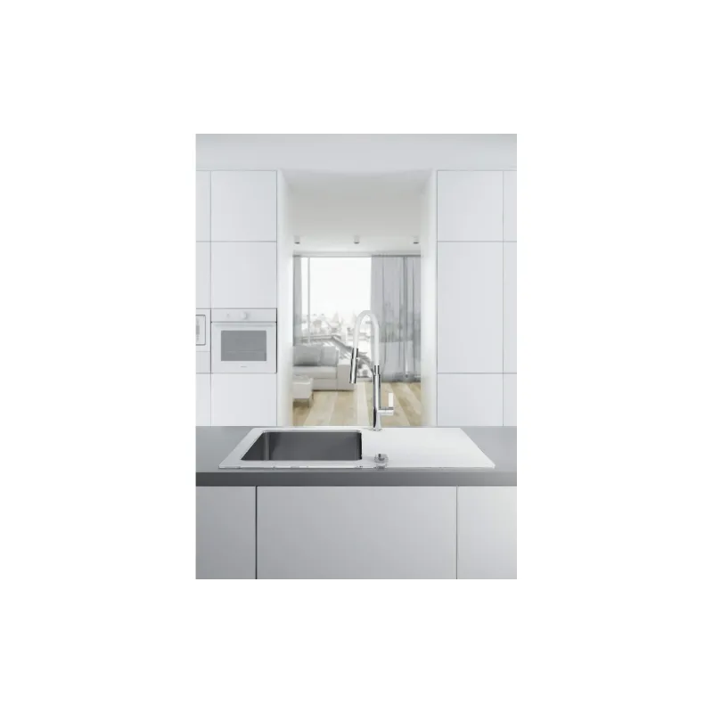 Βρύση κουζίνας Deante Gerbera, White (BGB_W720)