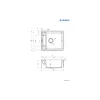 Fregadero de cocina Deante Magnetic, Metal Graphite (ZRM_G103)