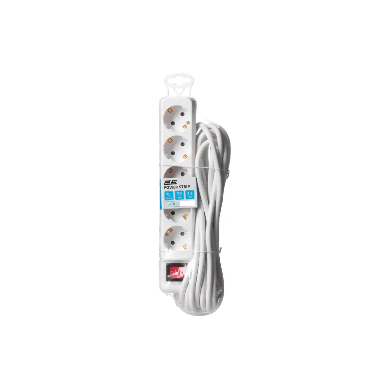 Network extension cord 2E, White (2E-U05ES15M5)