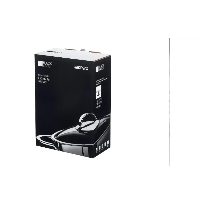 Тенджера с капак Ardesto Black Mars (AR0730S)