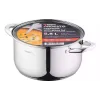 قدر مع غطاء Ardesto Gemini Gourmet, Stainless steel (AR1958GSS)