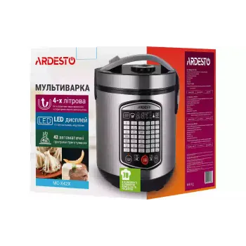جهاز طهي متعدد الاستخدامات Ardesto, Gray (MC-X42X)