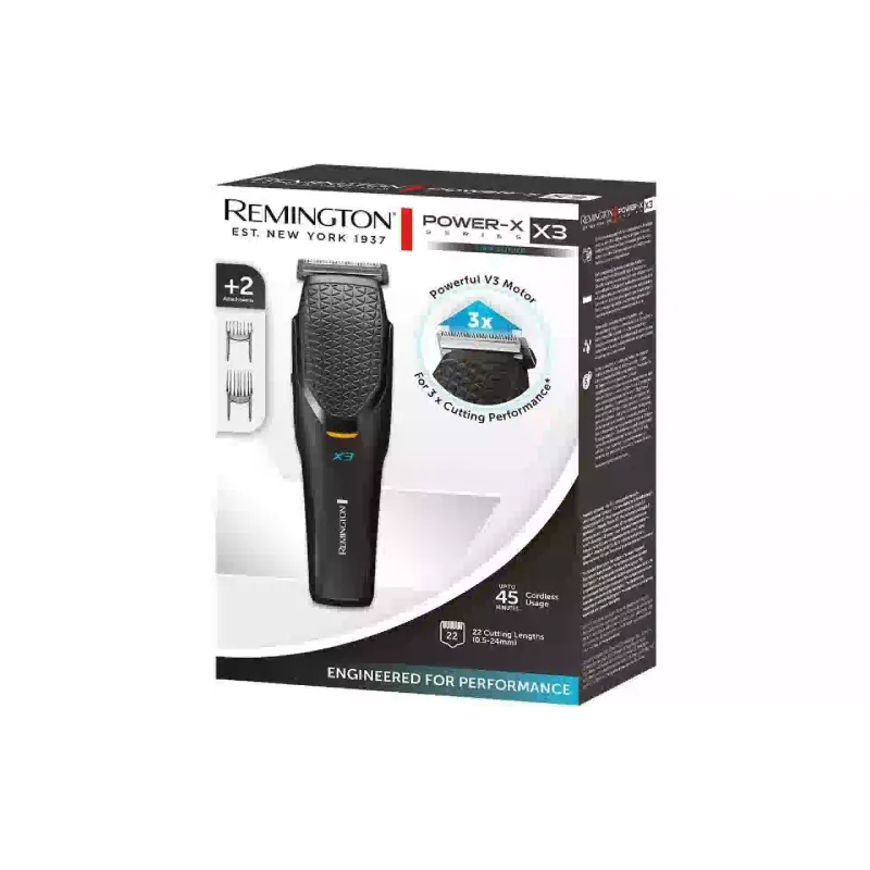 Hair clipper Remington Power X Series X3 (HC3000), Black