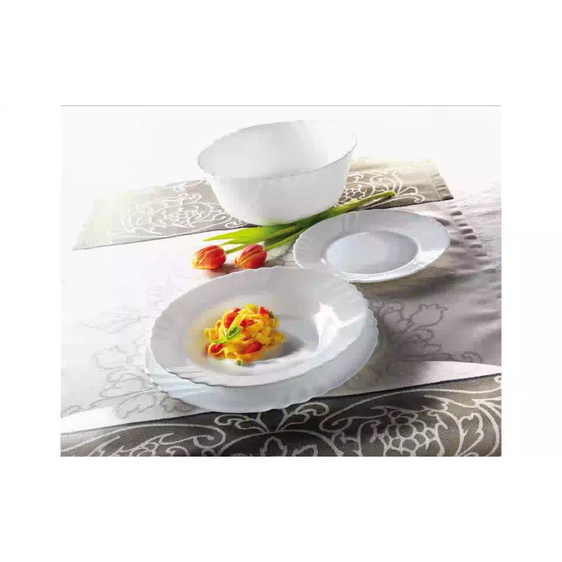 طبق حلوى Bormioli Rocco Ebro, White (402812FN9321990)