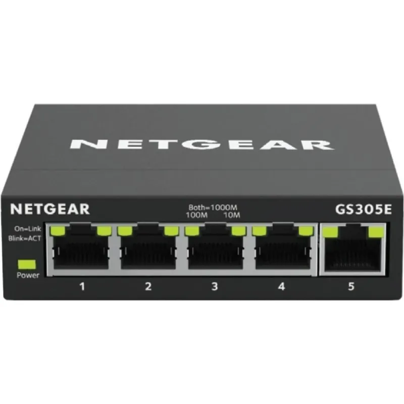 يُحوّل Netgear (GS305E-100PES)
