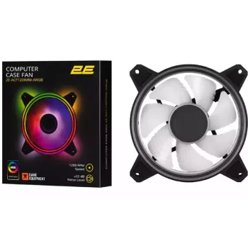 Case fan 2E  Black (2E-ACF120IMW-ARGB)