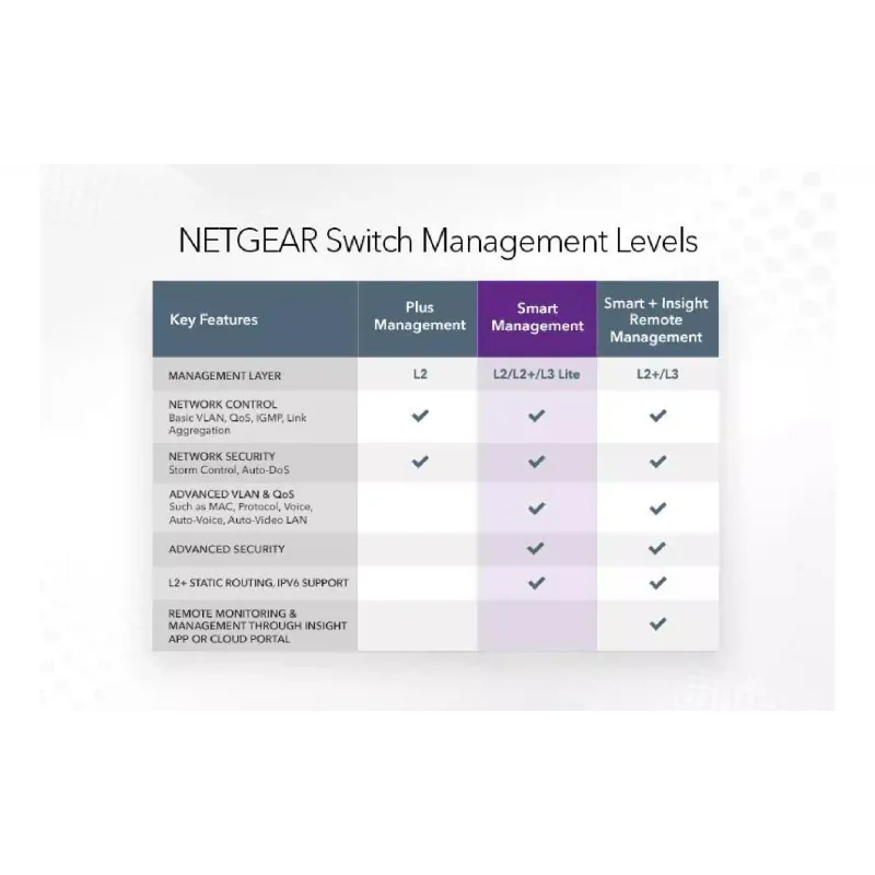 Kapcsoló Netgear (GS324T-100EUS)