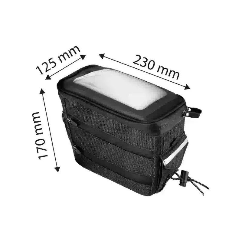 Сумка велосипедная Neo Tools, Black (91-009)