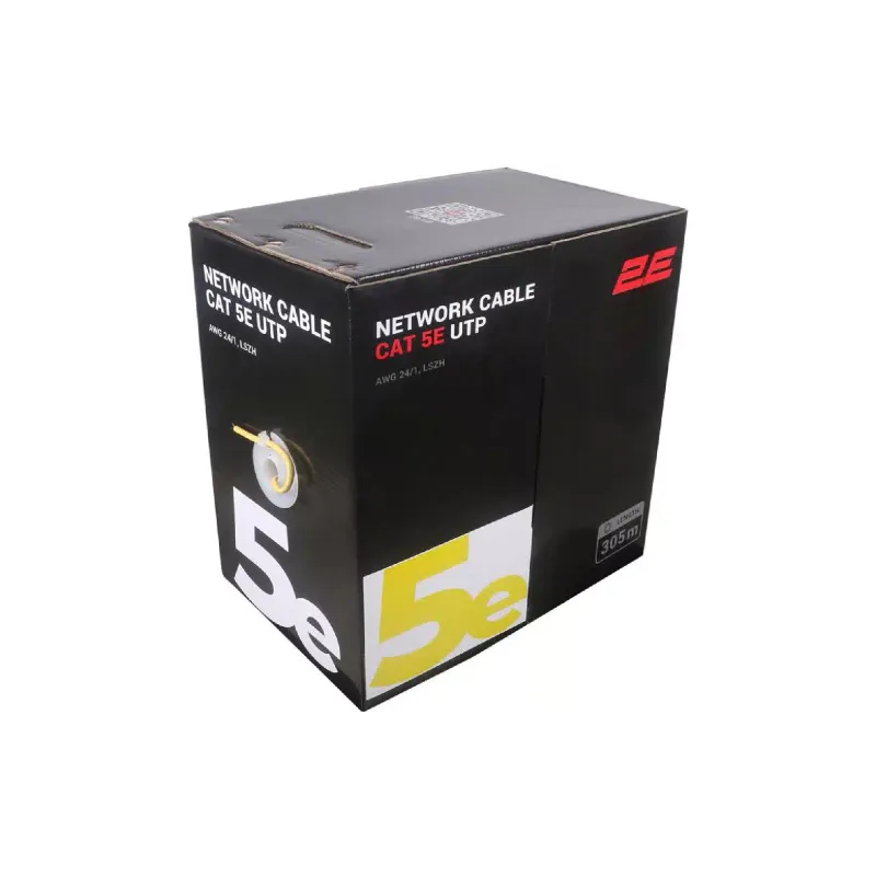 Kábel 2E, Yellow (2E-CBL5EUTP-LSZH-YLW)